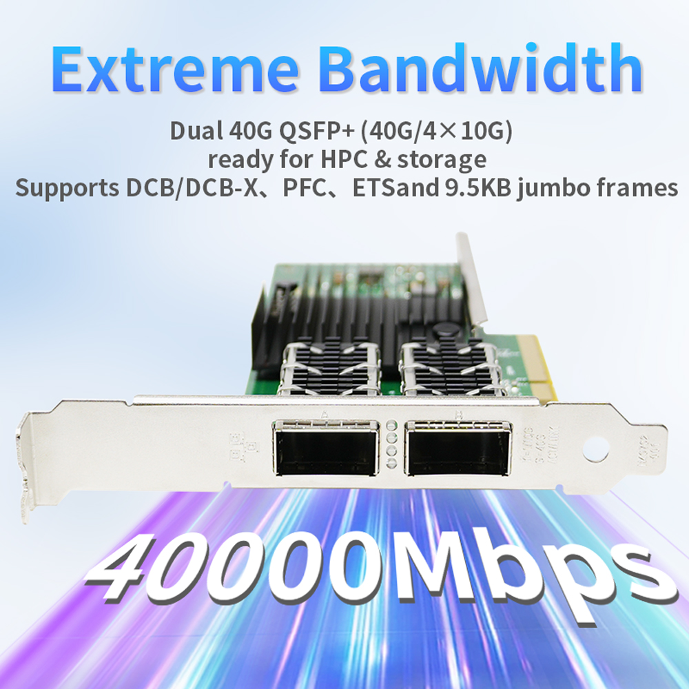 X710-QDA2 Scheda di Rete Dual  - Dual Port 40Gbe Pcie Nic recensione e prezzo
